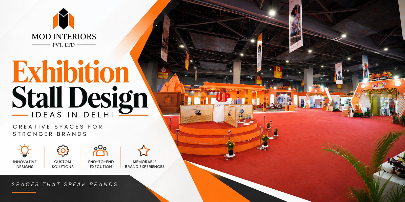 Exhibition Stall Design Ideas in Delhi